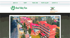 Desktop Screenshot of hotelvalleyview.in